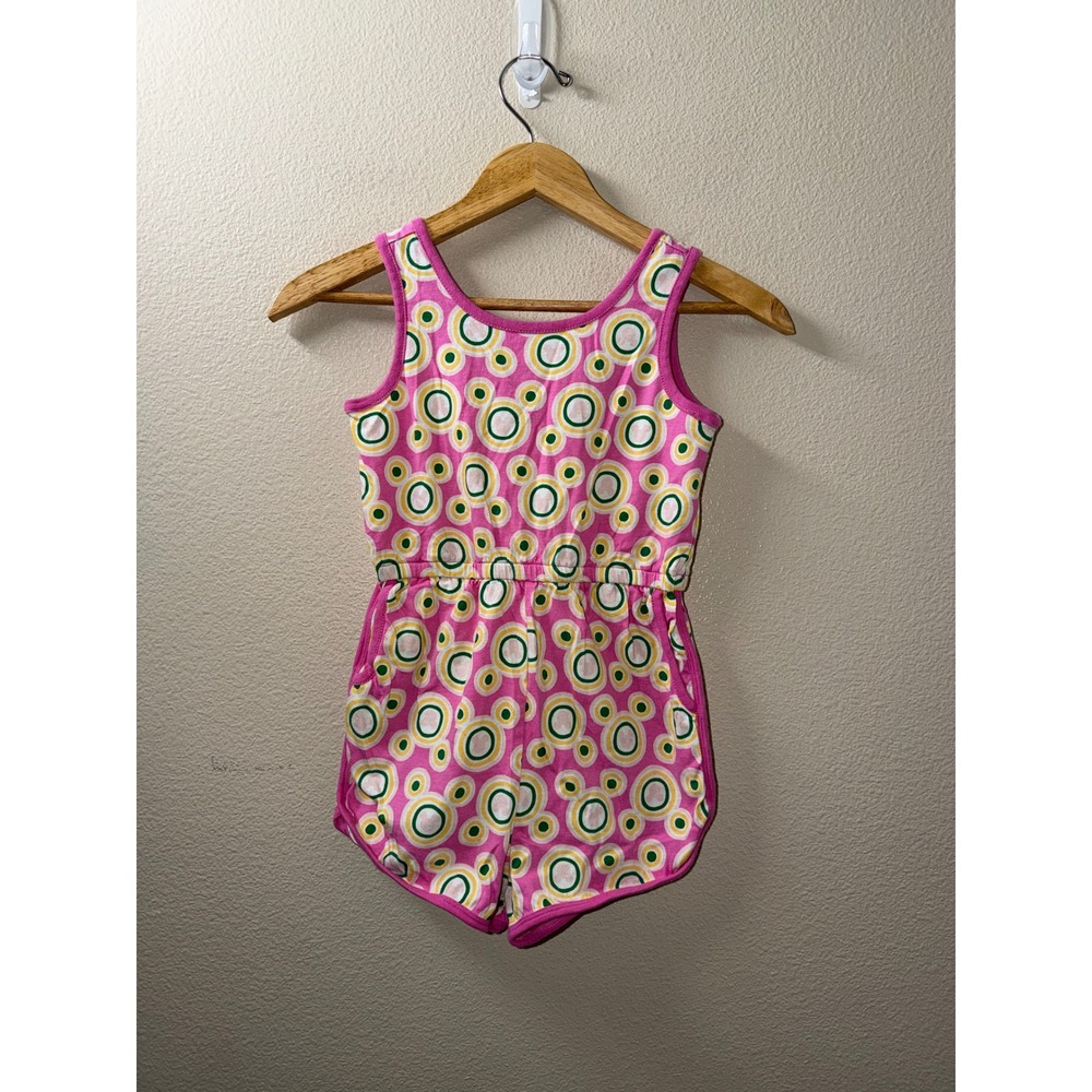 Girls Hanna Andersson Disney Romper Size 6/7